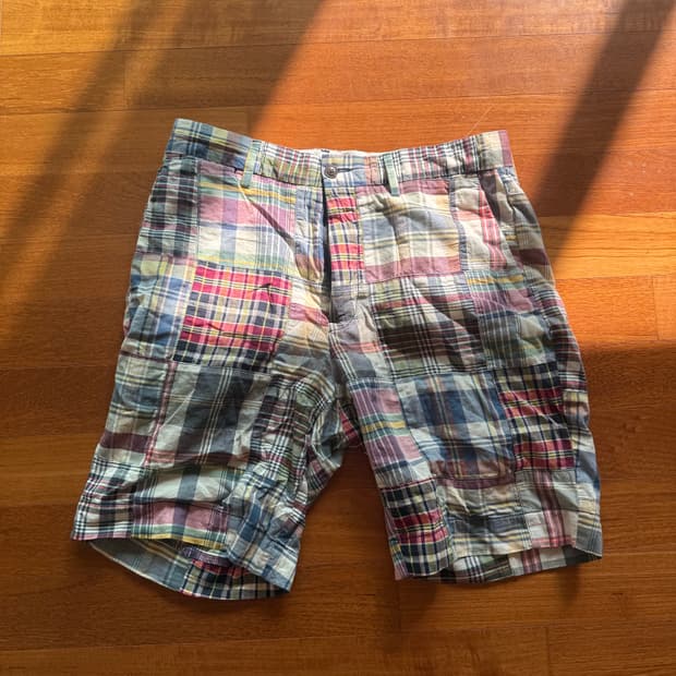 폴로 랄프로렌 마드라스 체크 반바지