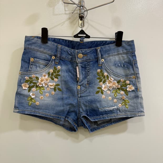 디스퀘어드2 데님 쇼츠 팬츠 정품