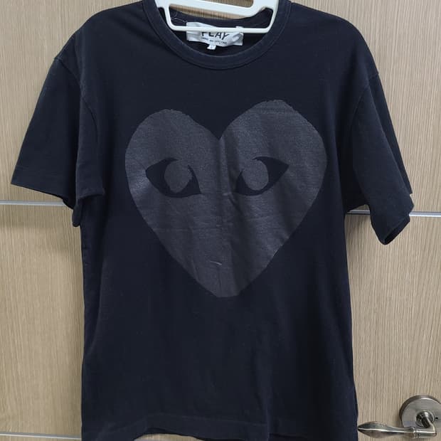 꼼데가르송 블랙 반팔티