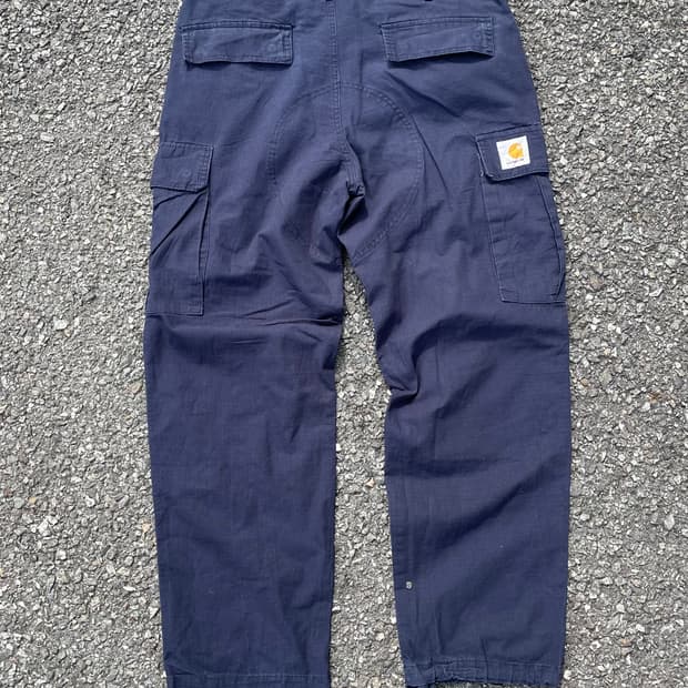 칼하트 네이비 카고 팬츠