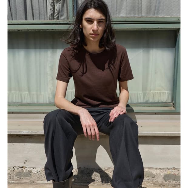 [3] 머듈 french tee 브라운