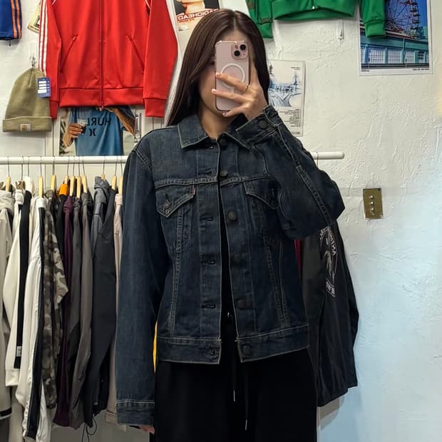 Levis 리바이스 90s 재패니즈 트러커 데님 청자켓 S 추천