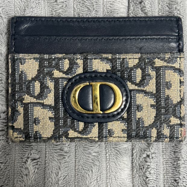 디올 오블리크 몽테인 카드지갑