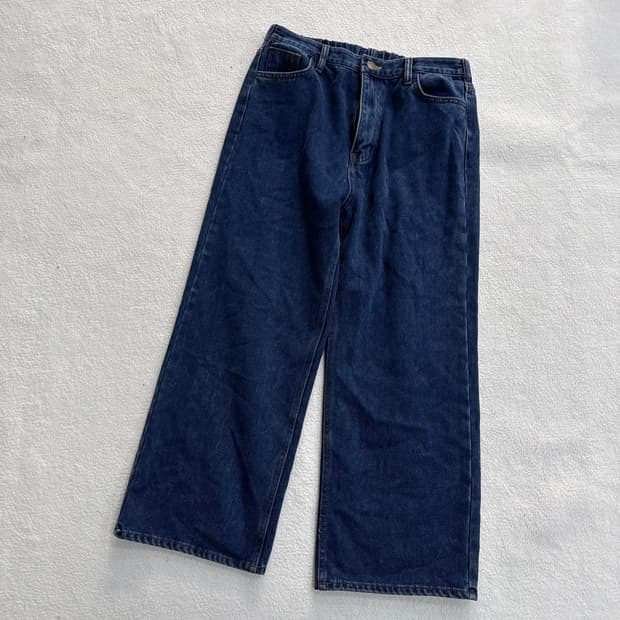 XL 빈티지 와이드 데님팬츠 0508T