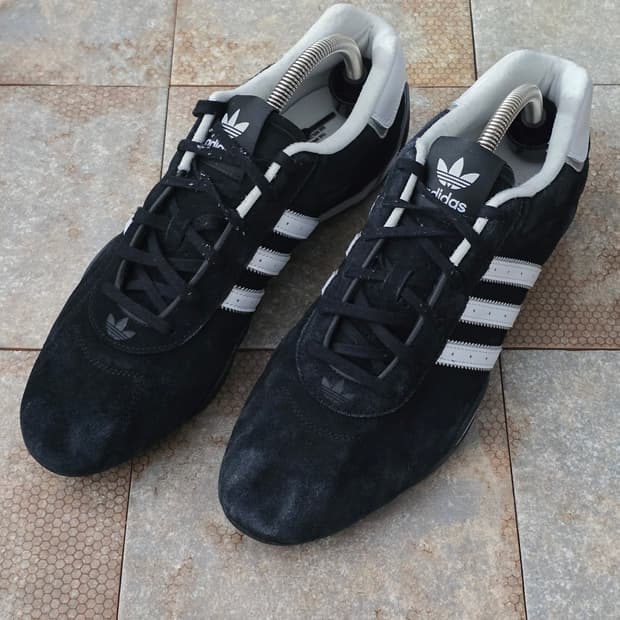 (285)아디다스 아디레이서 로우 검흰