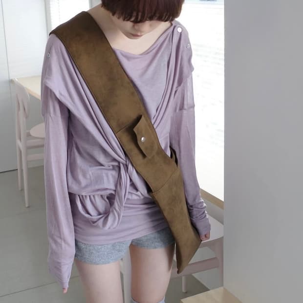 인앤양하모니 드레이프 탑