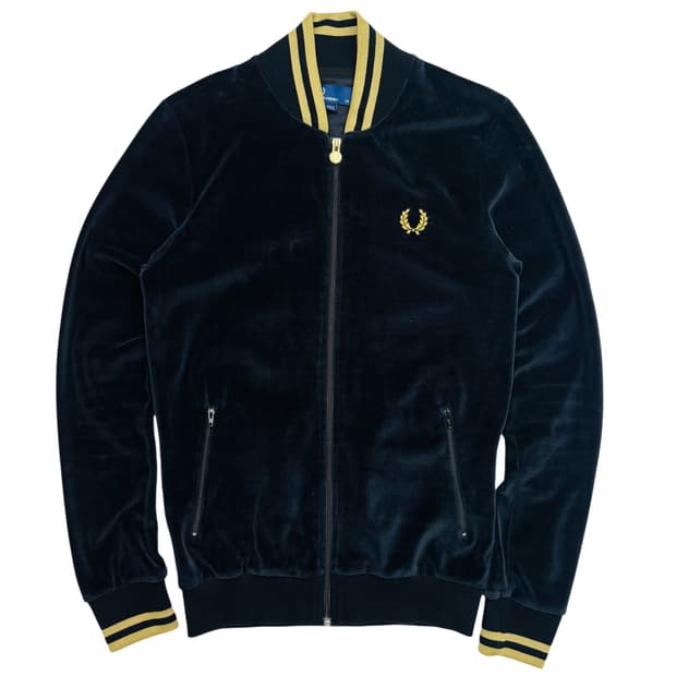 프레드 페리 네이비 밸루어 트랙탑 자켓 XS