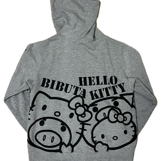 Sanrio 비부타 & 헬로키티 콜라보 후드집업