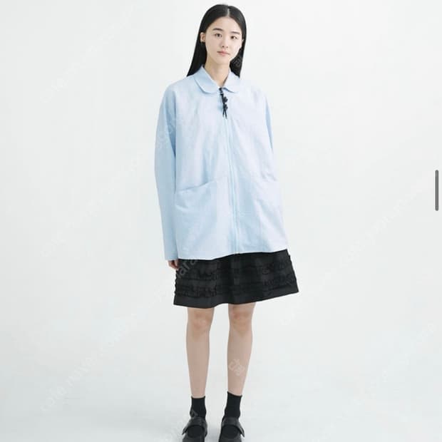 유노이아 stamping flower jacket