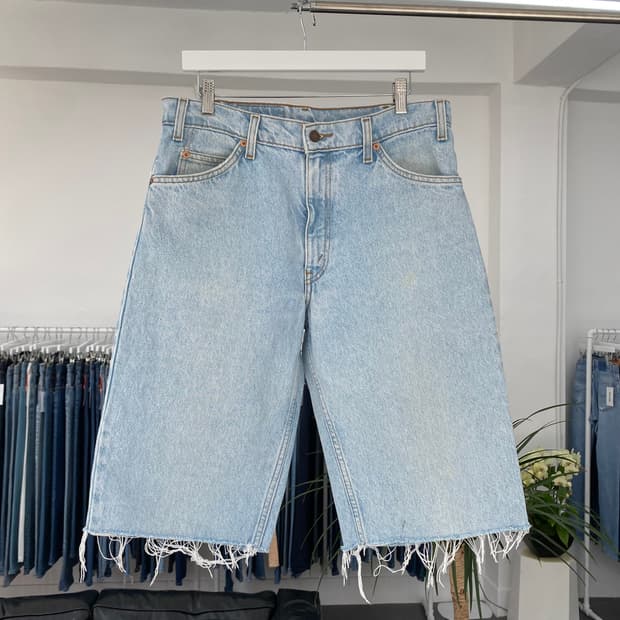 Levis550 CutOff 90sOrang Tab 32사이즈 a4898