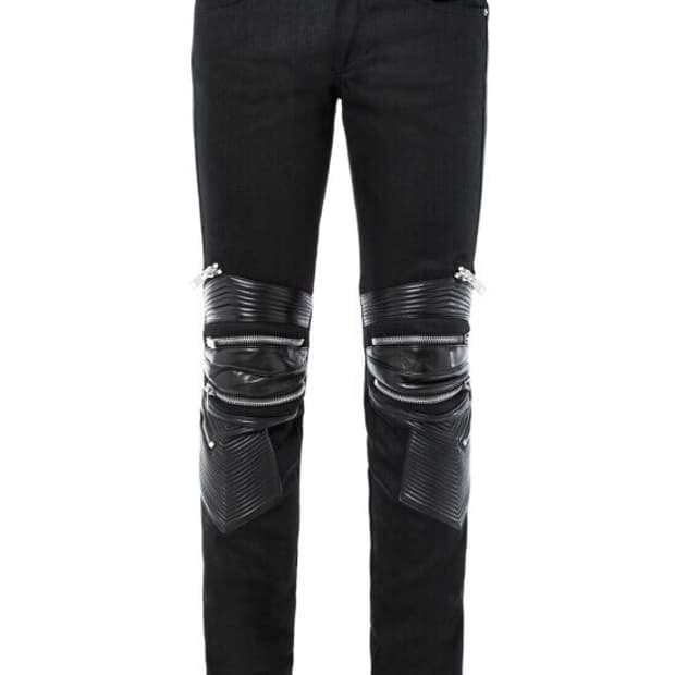 [구매글] 생로랑  레더 패널진