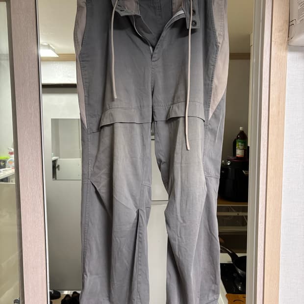 Hatchingroom Shirring Pants Grey (34)