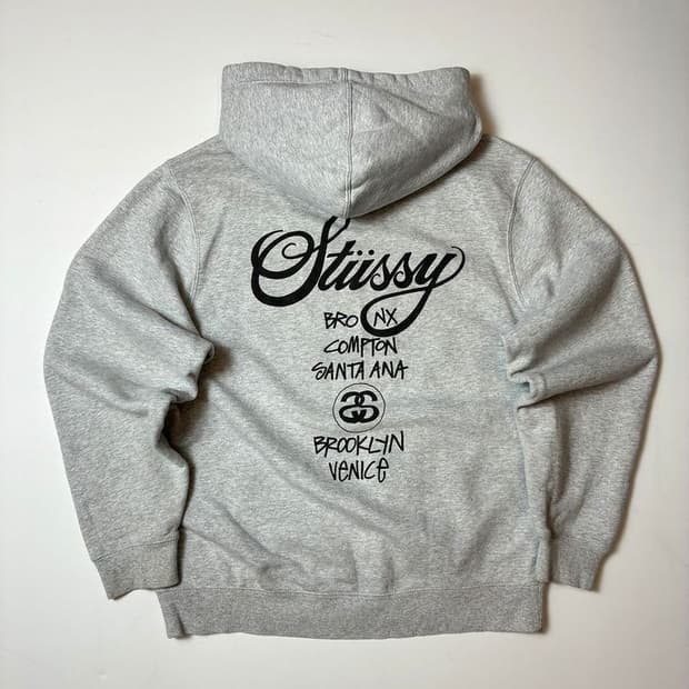 스투시 STUSSY 22 월드투어 후드티 PN8238