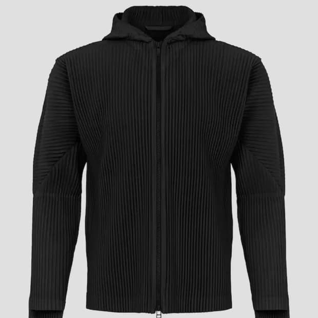 [3] Homme plisse hood zipup