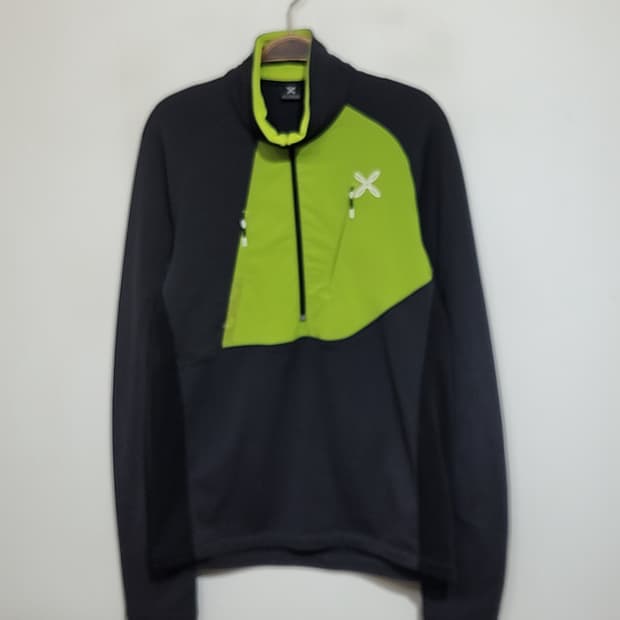 (M) 몬츄라 반집업 티셔츠 스판 등산복 긴팔티 