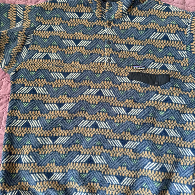 파타고니아 신칠라 아즈텍패턴 18SS   