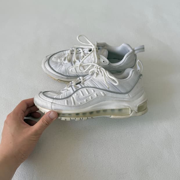 [230]나이키(NIKE) 에어맥스 98 화이트