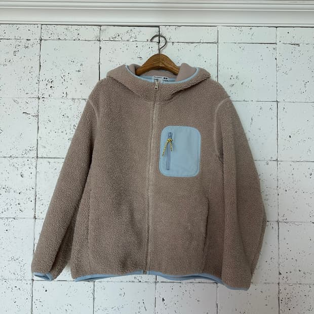 L 유니클로 x JW앤더슨 플리스 집업