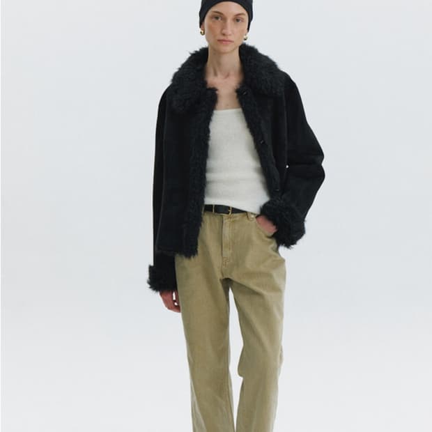 Lo61 Ida Mustang Jacket 무스탕 자켓 