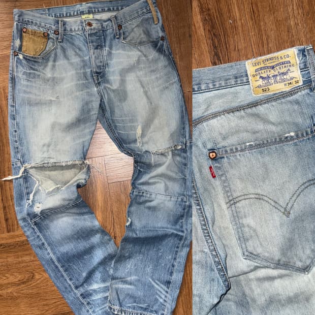 리바이스 523 커스텀데님