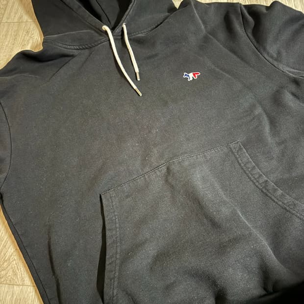 메종키츠네 후드티 L