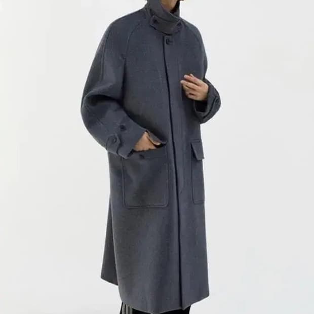 비바스튜디오 발마칸 코트 그레이 s