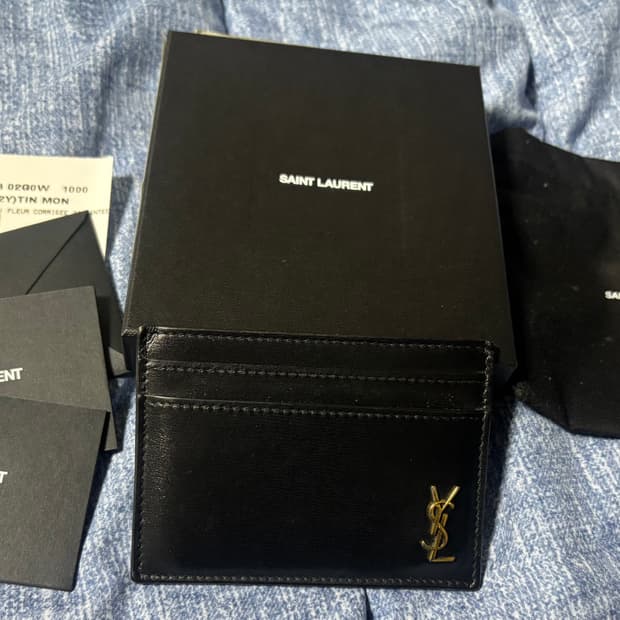 (중고)ysl 모노그램 카드지갑 판매