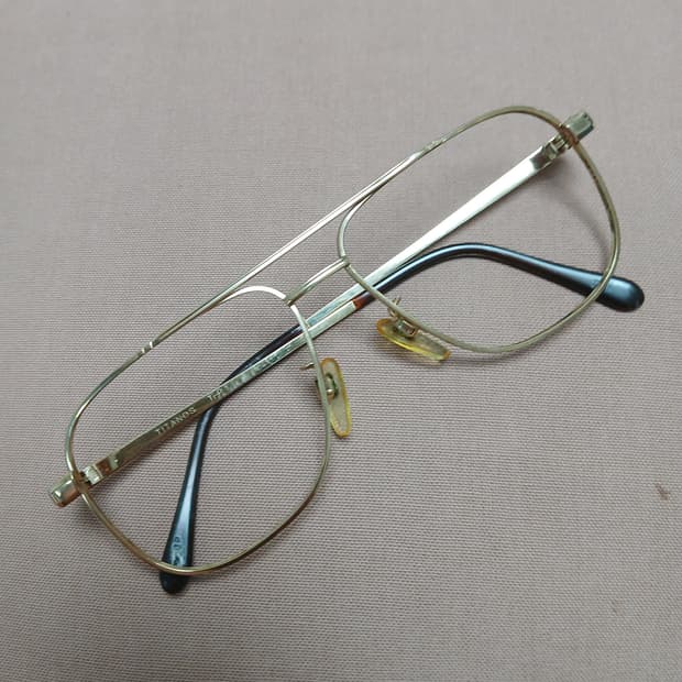 빈티지 일본 TITANOS 안경테 (#126)