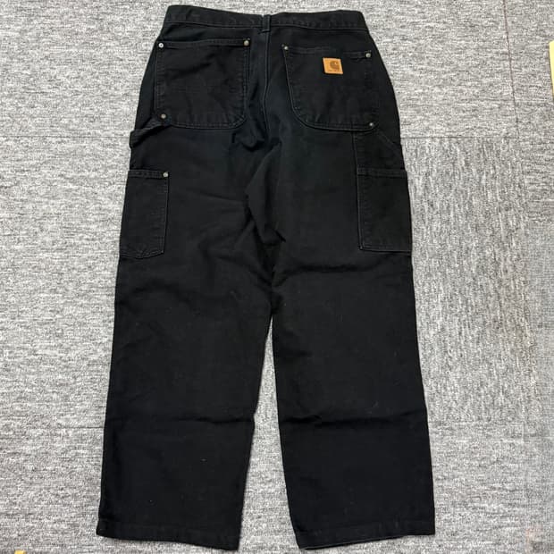 칼하트 더블니 B136 (31사이즈) 블랙