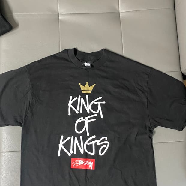 스투시 King of Kings 티셔츠 사이즈 M 