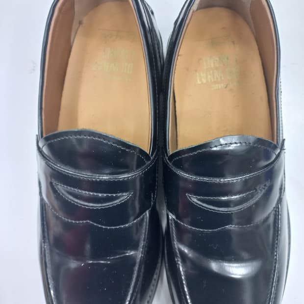 MADE BY BEANS 블랙 페니 로퍼 265mm