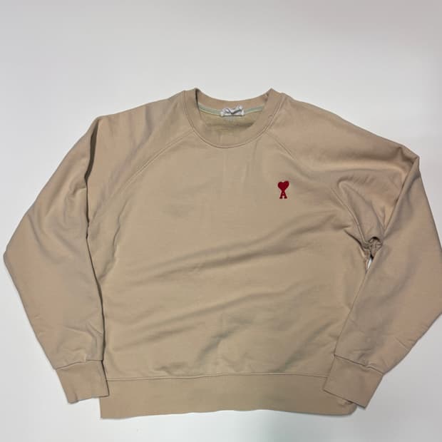 여성 아미 ami 커스텀 리메이크 오버핏 맨투맨