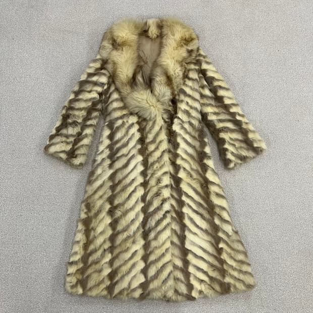 11 기후모피 고급 리얼퍼 코트 자켓 0213M