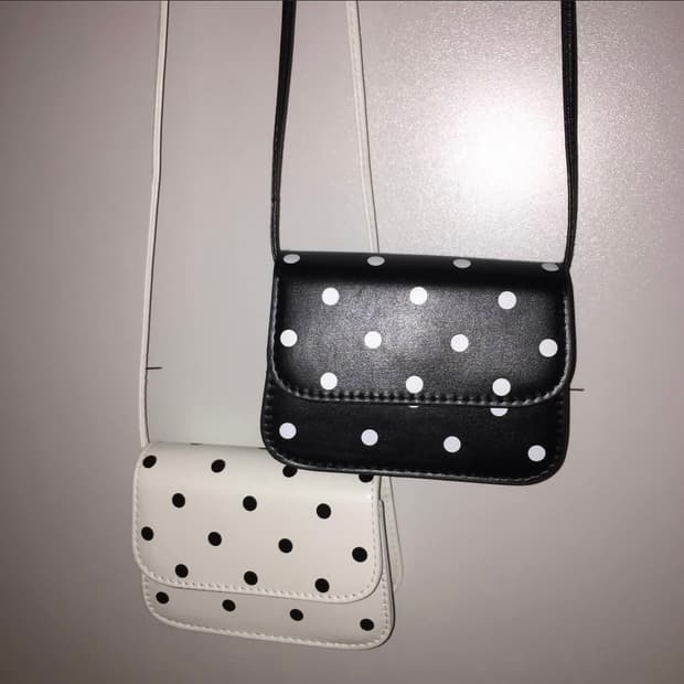 도트 미니 백 ( 화이트 )