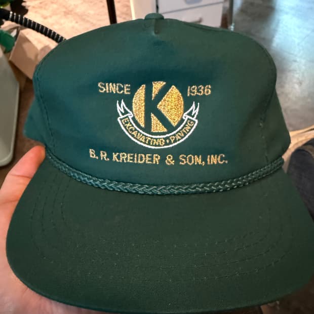 Vintage B.R. Kreider & Son Snapback Cap