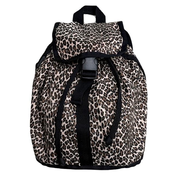 LESPORTSAC 레오파드 프린트 미니 백팩