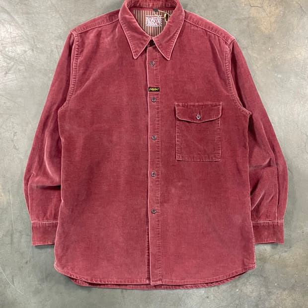 00s 마리떼 프랑소와저버 코듀로이 셔츠