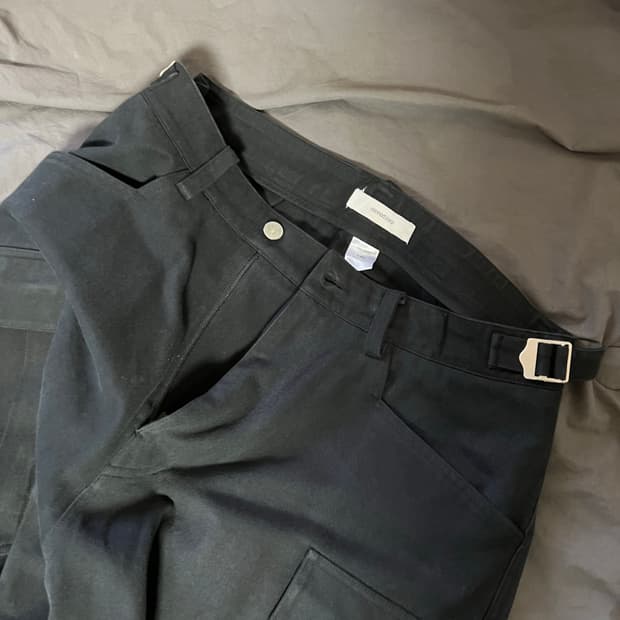 (2) 논노드 사이드 카고 쇼츠 블랙