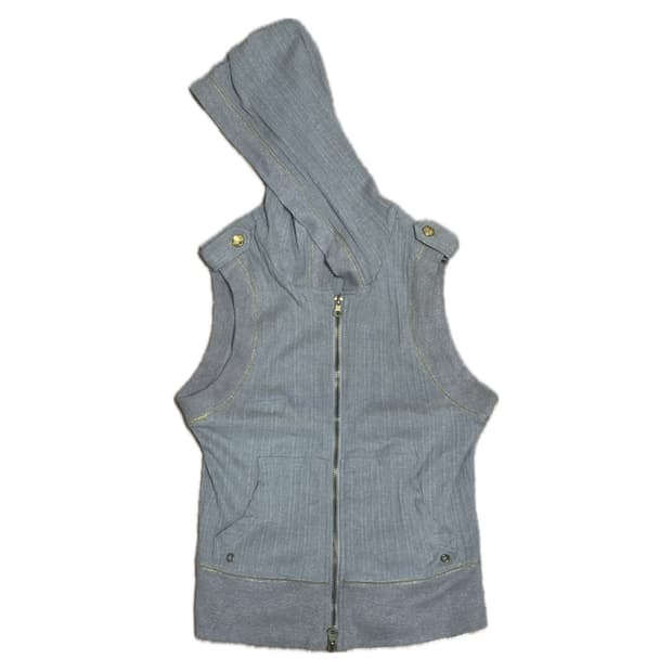 아카이브엑스 갸루 민소매 후드 집업 