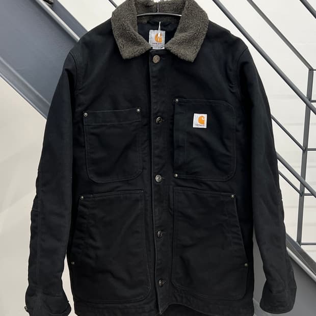 칼하트 풀스윙 초어코트 블랙