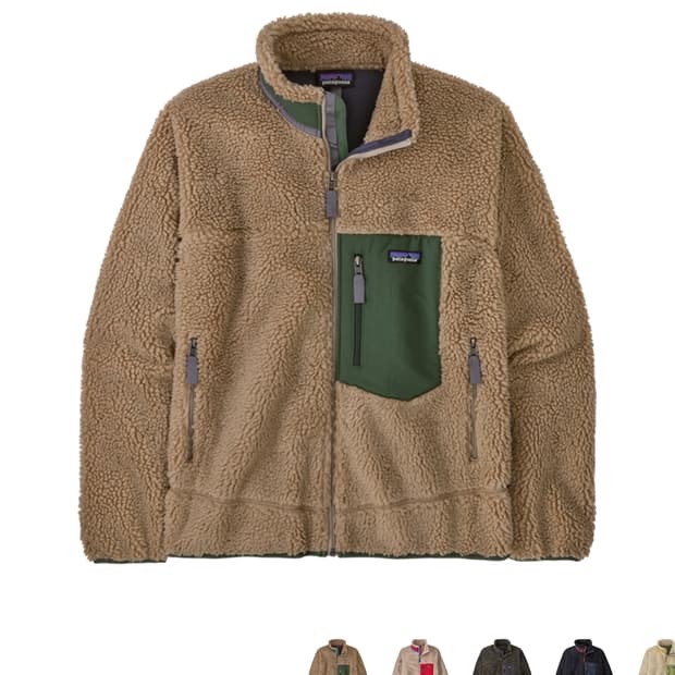 파타고니아 클래식 레트로X 
사이즈 M