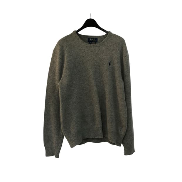 [M] 폴로 그레이 니트