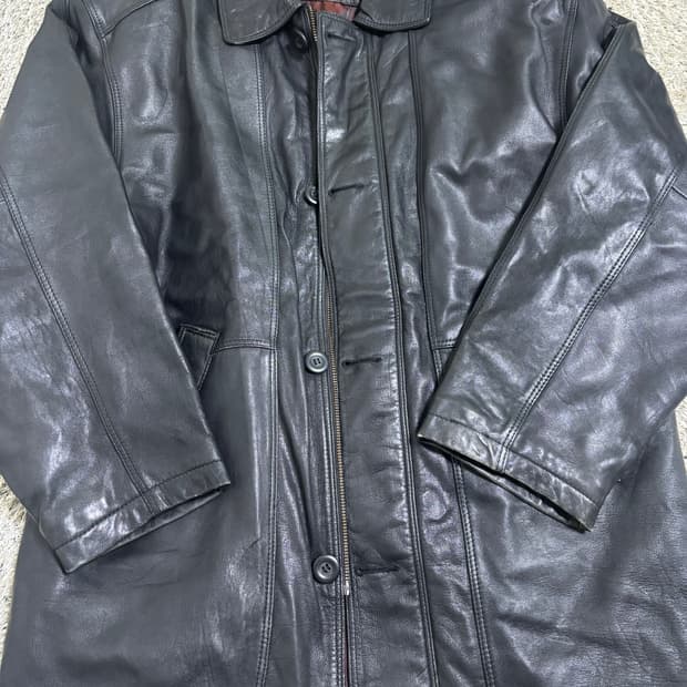 일본판 양가죽 자켓 사이즈 105
