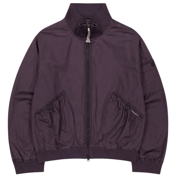 코이세이오 더스티 코튼 봄버 자켓 퍼플 2사이즈