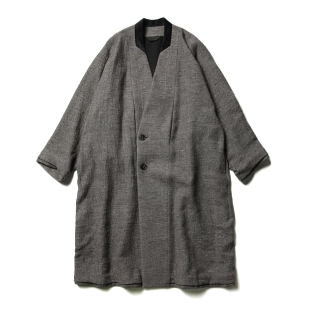 에세이 스모킹 가운/축융 코트