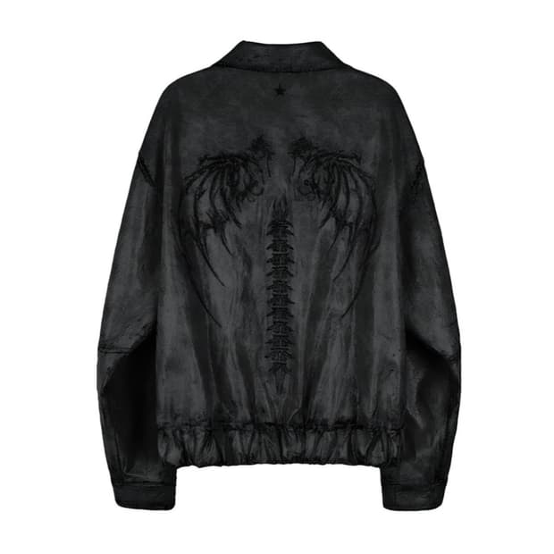 Bonnae 본네 레더자켓 블랙