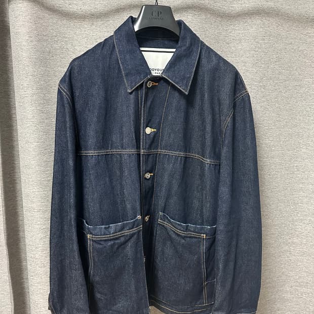 우영미 데님 초어 자켓 (48)