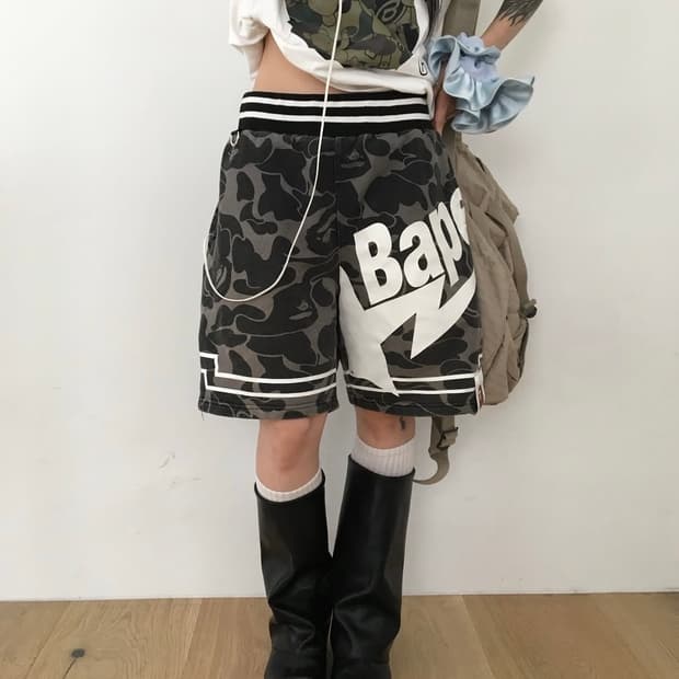 베이프 bape 반바지