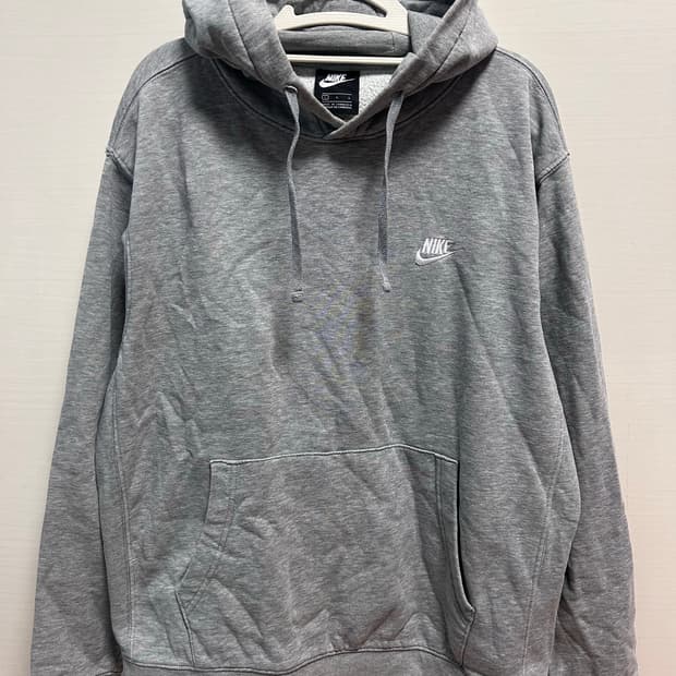 나이키 회색 후드티 L / 실측 110