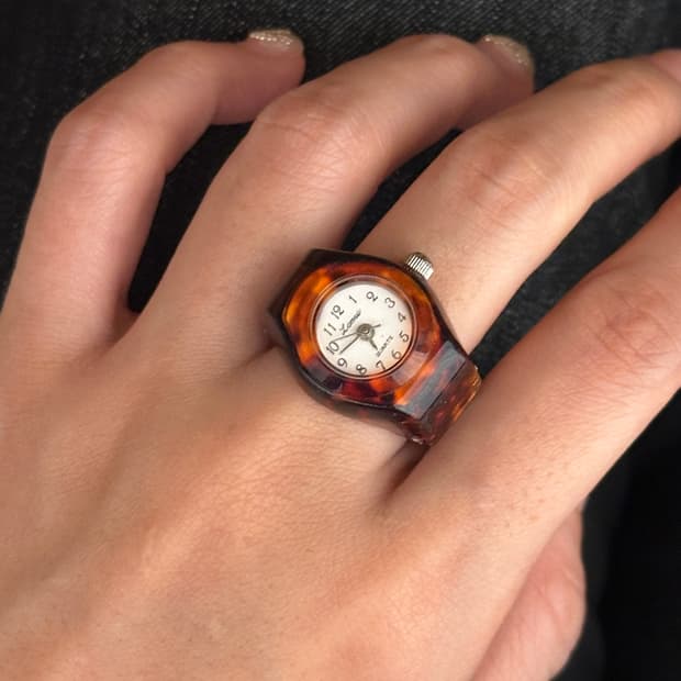 Vintage watch ring